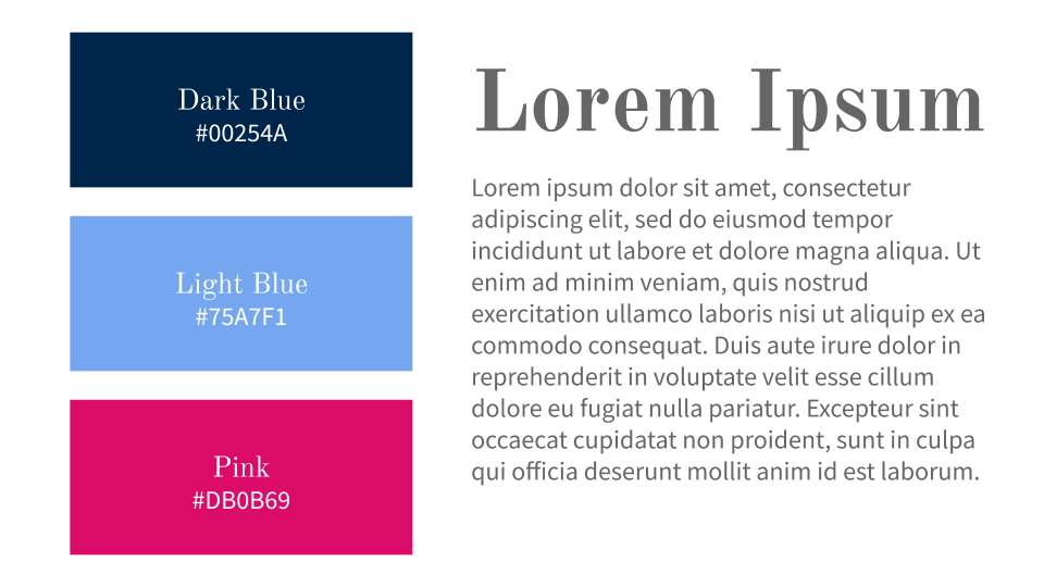 Blue Style Guide